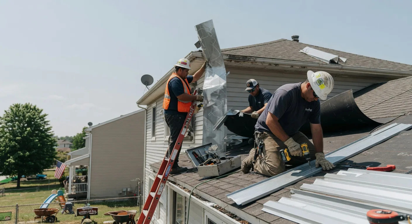 Storm Damage Metal Roof Repair in Edisto Island, SC